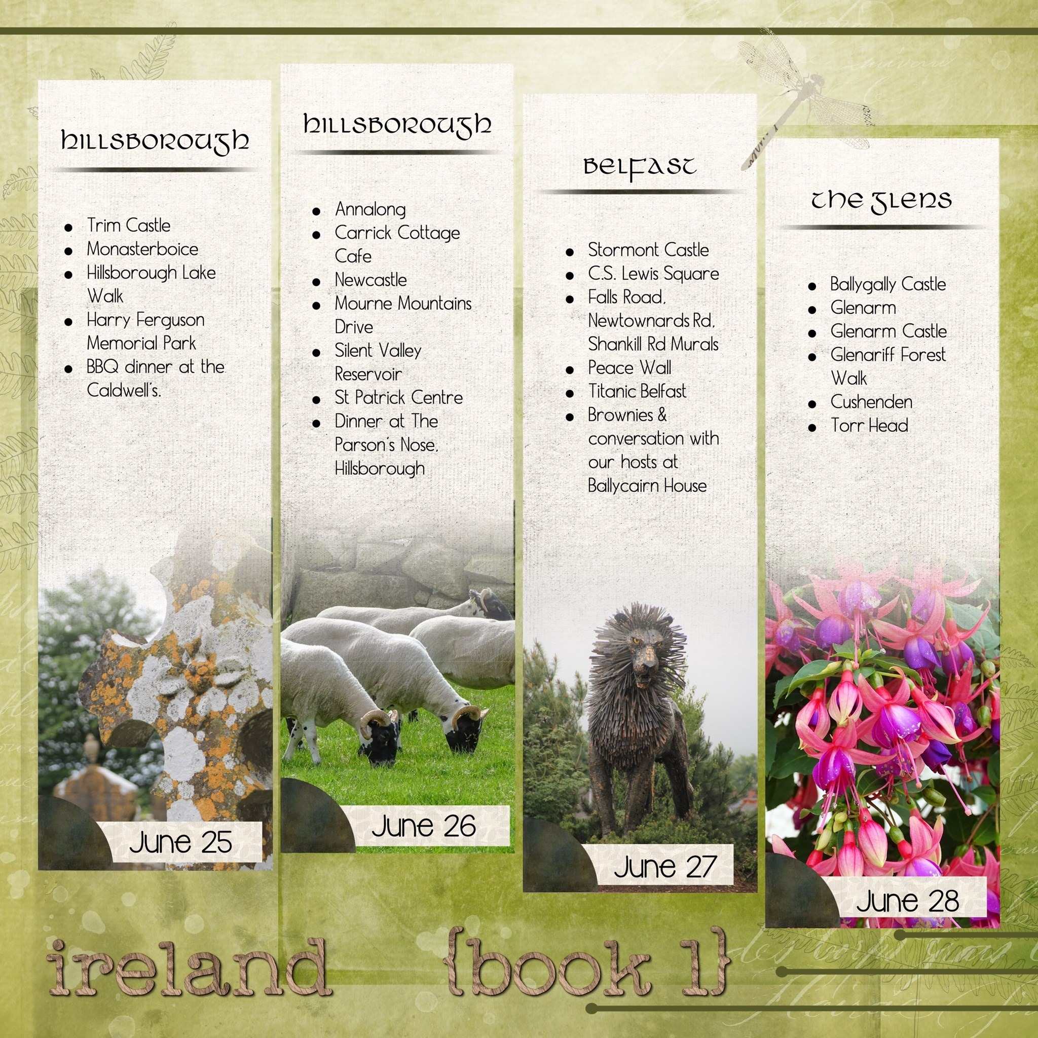 DUBLIN & NI 2017 BOOK 1