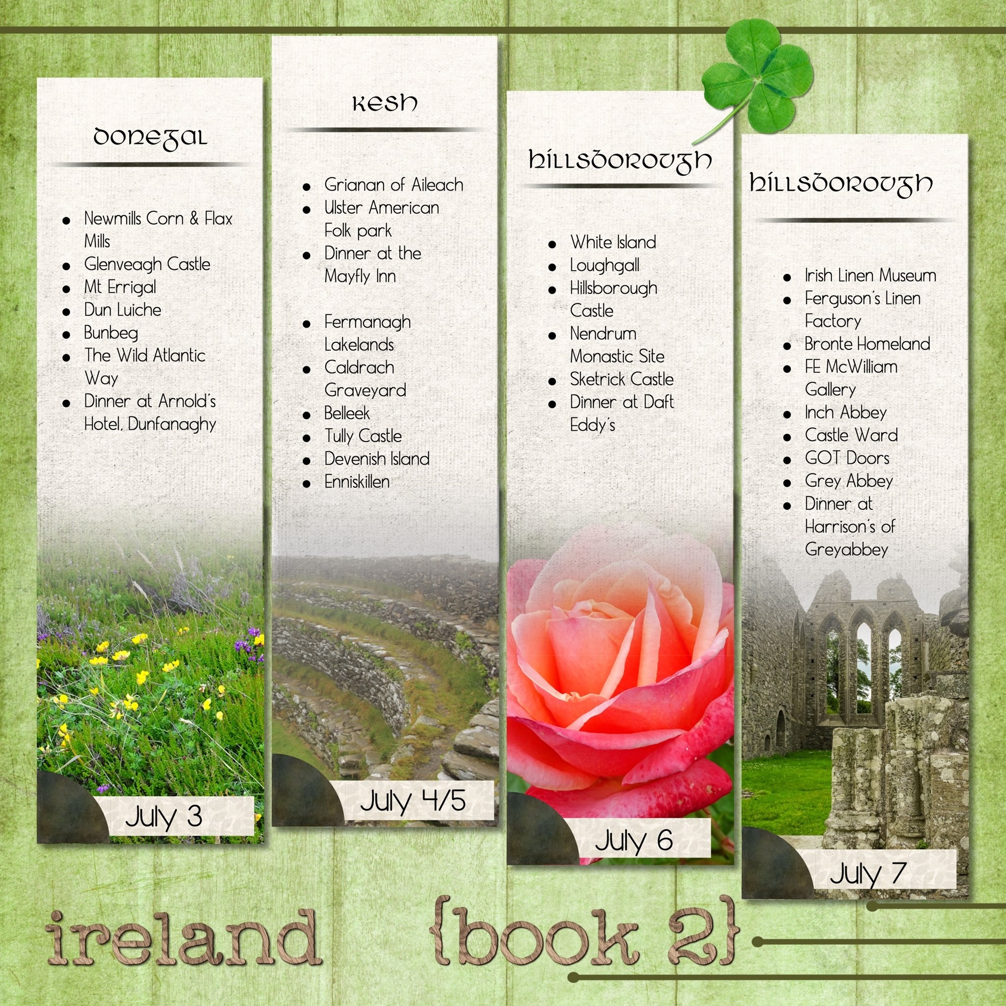 DUBLIN & NI 2017 BOOK 2